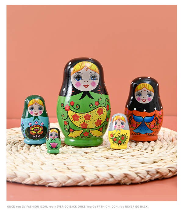 楽天市場】マトリョーシカ ロシア 人形 民芸品 土産物 手作り人形