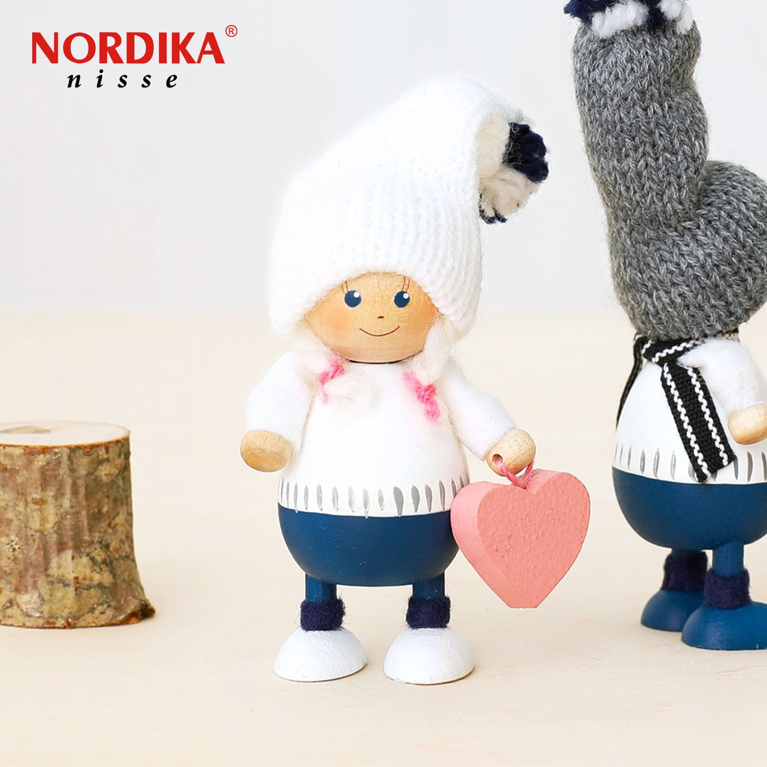 楽天市場】NORDIKA nisse ノルディカ ニッセ 人形 ハートを持った白い