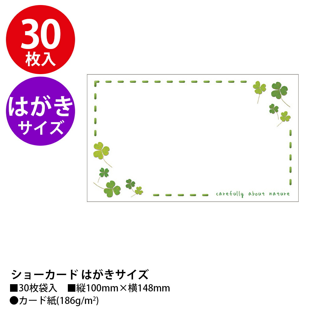 楽天市場】【P5倍!お買い物マラソン限定】 カード はがきサイズ 名刺