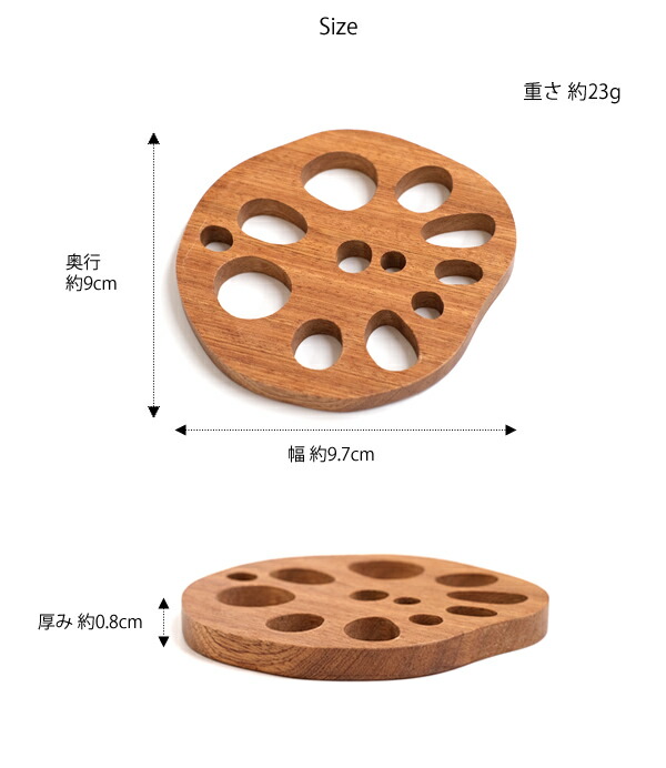 楽天市場】【新商品】【メール便送料無料】WK32 れんこん型コースター