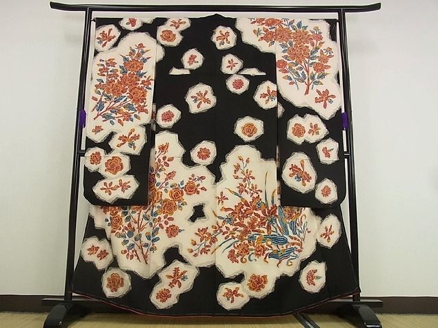 楽天市場】平和屋1□超希少 染彩芸術の巨匠 皆川月華 振袖 刺繍 花