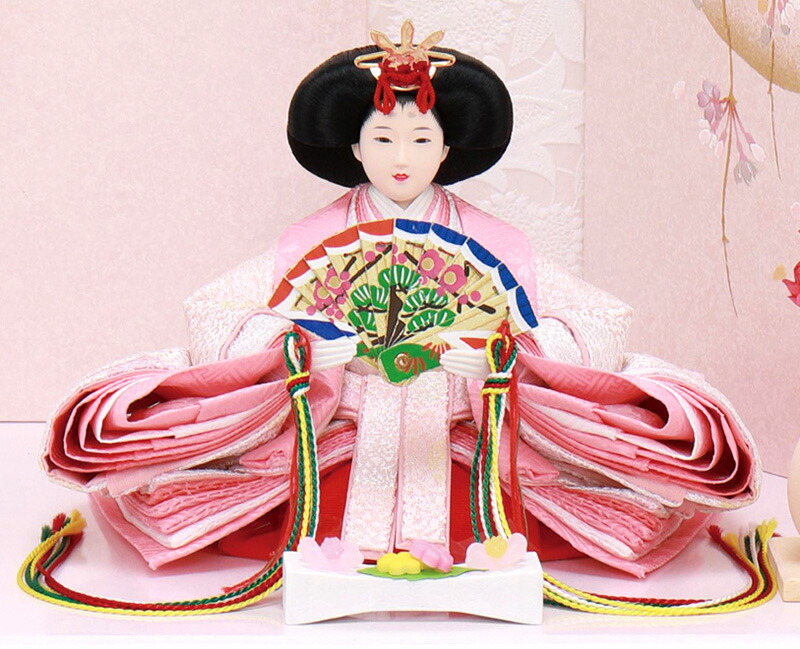 楽天市場】雛人形 ひな人形 雛 平飾り 親王飾り 雅泉作 雛爛漫 芥子