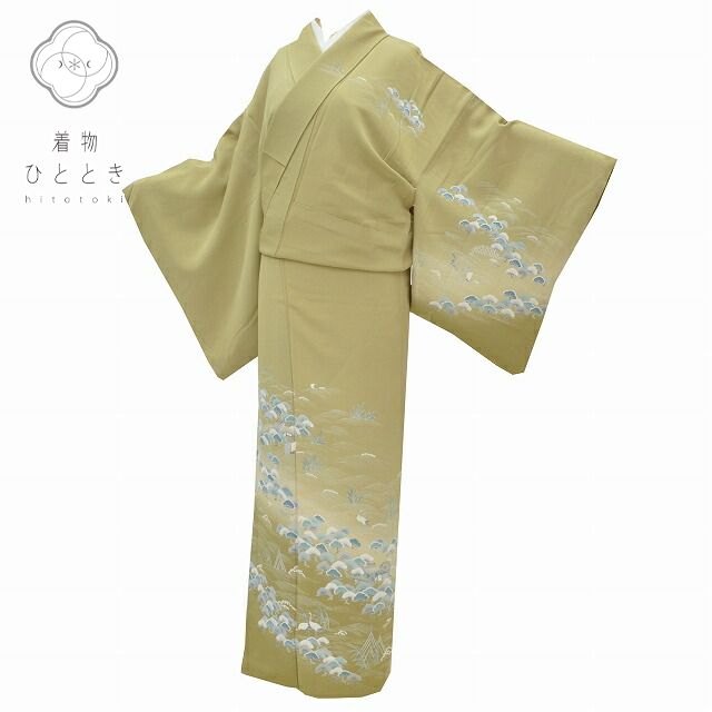 楽天市場】訪問着 リサイクル 着物 中古 身丈162cm 裄丈67.2cm 正絹