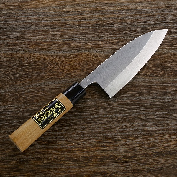 楽天市場】和包丁 出刃包丁 片刃 150mm 銀三ステンレス 桜柄