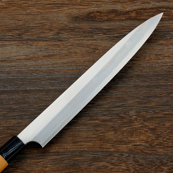 楽天市場】柳刃包丁 片刃 270mm 青紙2号 桜柄 一般家庭向け(和包丁
