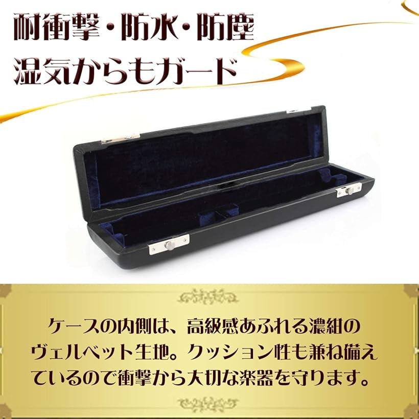 楽天市場】【楽天ランキング1位入賞】フルート ハードケース (17穴用