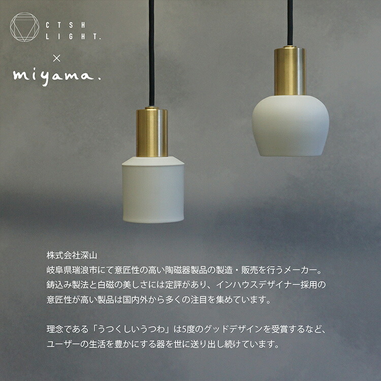 楽天市場】ペンダントライト【受注生産品】Ljus 白磁オールド E17