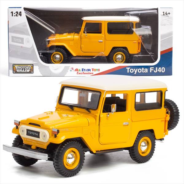 楽天市場】ミニカー 1/24 モーターマックス☆トヨタ ランドクルーザー