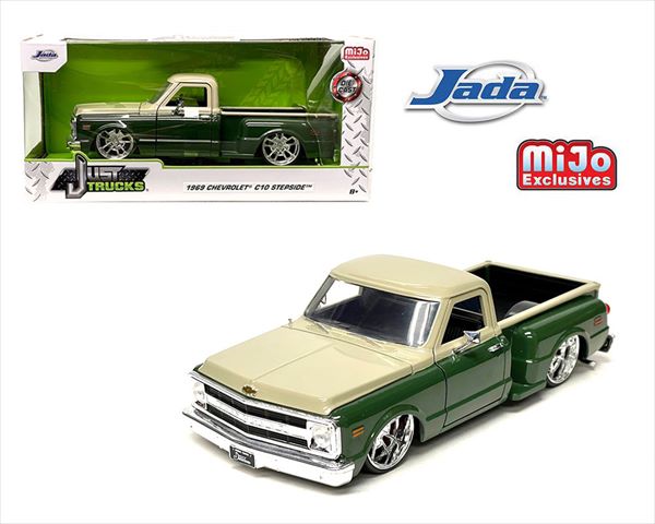 楽天市場】ミニカー 1/24 JadaTOYS 1969 シボレー C10 ステップサイド