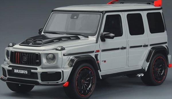 楽天市場】ミニカー 1/18 ブラバス G900 グレー色 メルセデスベンツ