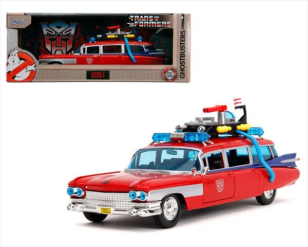 楽天市場】ミニカー 1/24 JadaTOYS ゴーストバスターズ 救急車 Ecto-1