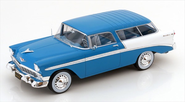 楽天市場】ミニカー 1/18 1956 シボレー ベルエア ノマド ステーション