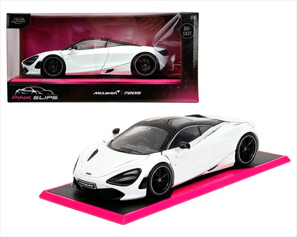 楽天市場】ミニカー 1/24 マクラーレン 720S 白色 JadaTOYS ピンク