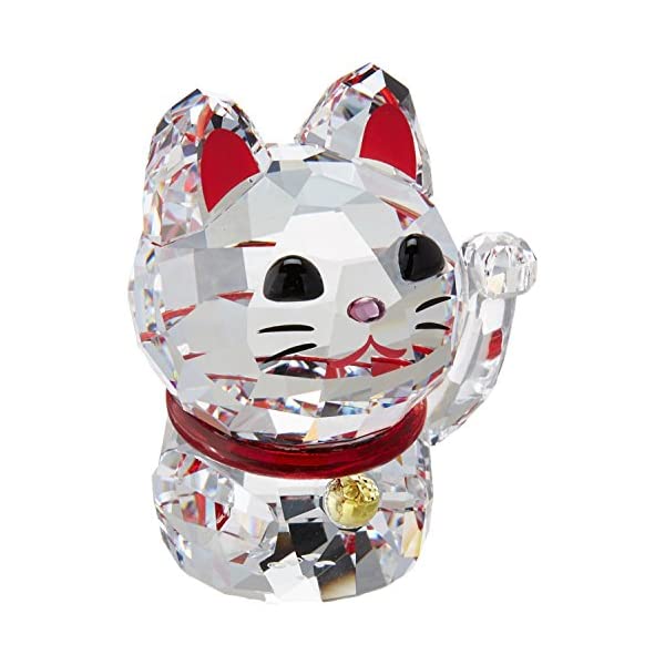 楽天市場】スワロフスキー クリスタル 招き猫 2018 フィギュア 置物