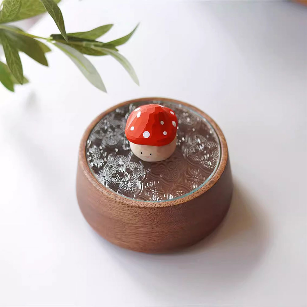 楽天市場】木製 収納ケース＆ティートレー 丸形 可愛い 動物 収納