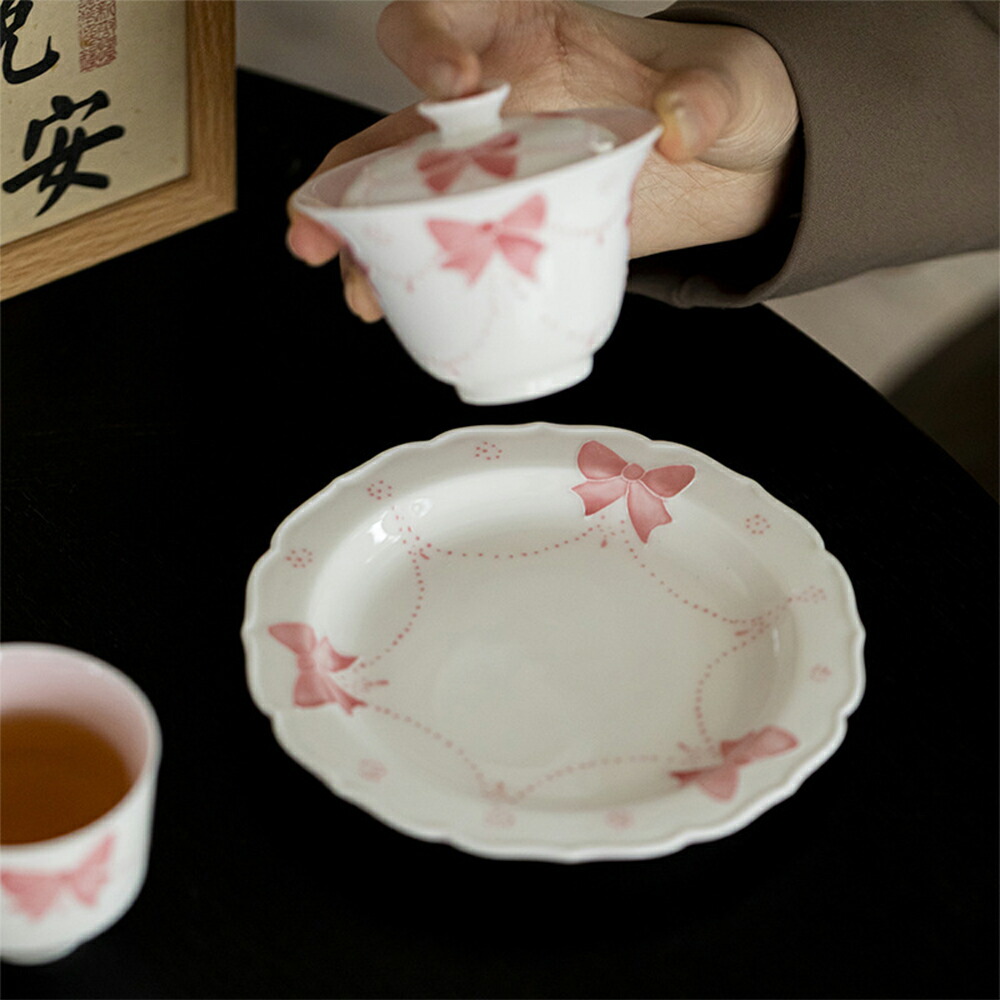 楽天市場】リボンモチーフ人気が再燃！ 蓋物 蓋付碗 珍味入れ 宝瓶