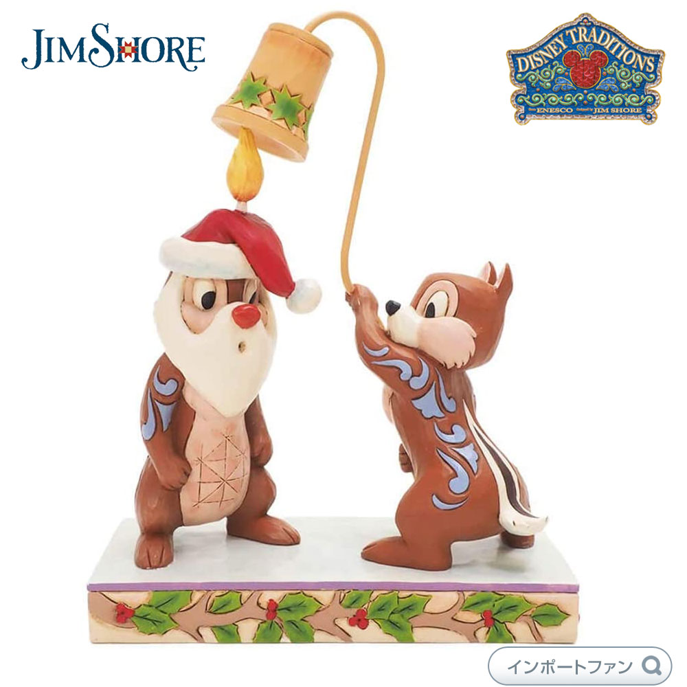 楽天市場】ジムショア チップ ＆ デール クリスマス ディズニー