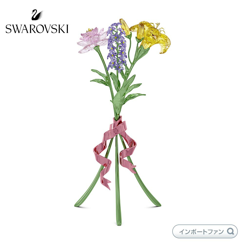 楽天市場】スワロフスキー フローラル ブーケ 花束 花 Mサイズ 5667603