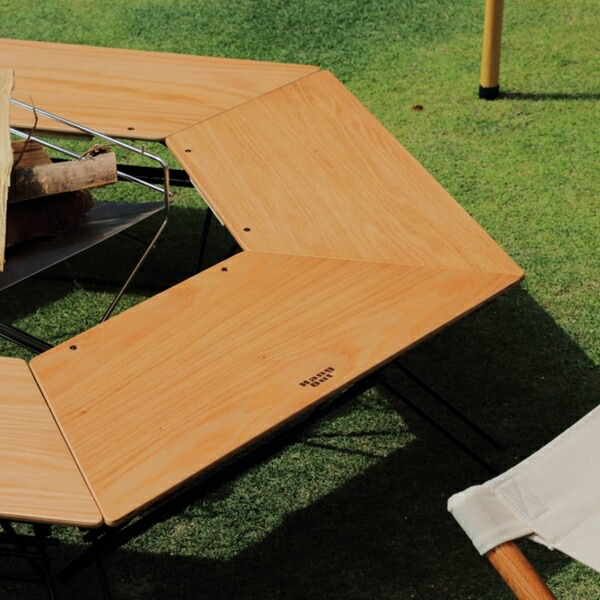 楽天市場】HangOut ハングアウト Arch Table(Wood Top シングル