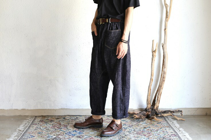 tamaki niime デニム まえか エプロン 前掛け denim 玉木新雌 tamaki