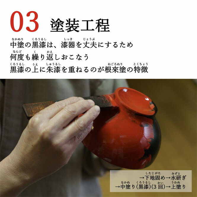 楽天市場】根来塗 箸 黒檀 赤 四角 大 朱 伝統工芸 根來塗 工芸品 特産