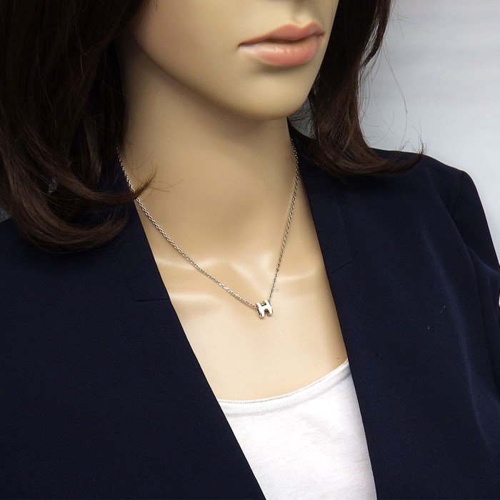 楽天市場】エルメス HERMES ネックレス ポップH ポップアッシュ Pd