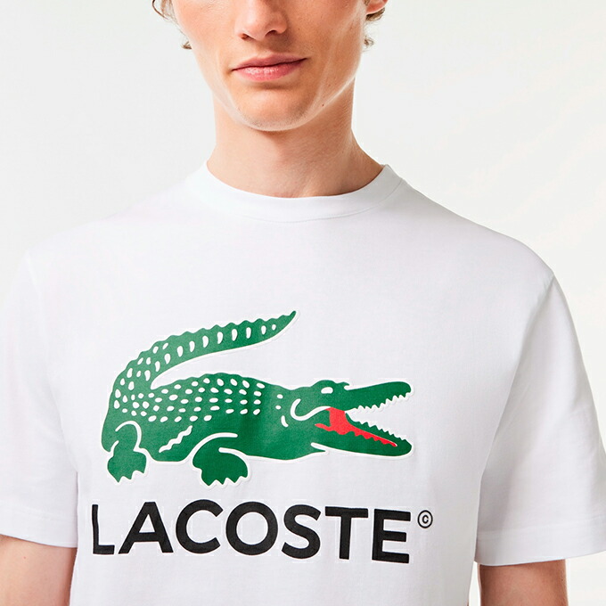 楽天市場】【 LACOSTE ラコステ 】 ワニロゴ グラフィック プリント T