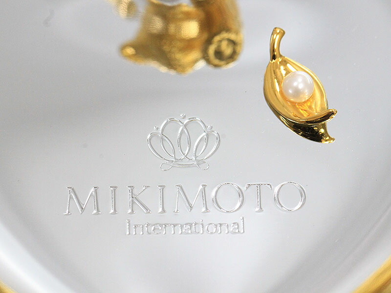 楽天市場】MIKIMOTO(ミキモト) ジュエリートレー ハート クマ 【中古