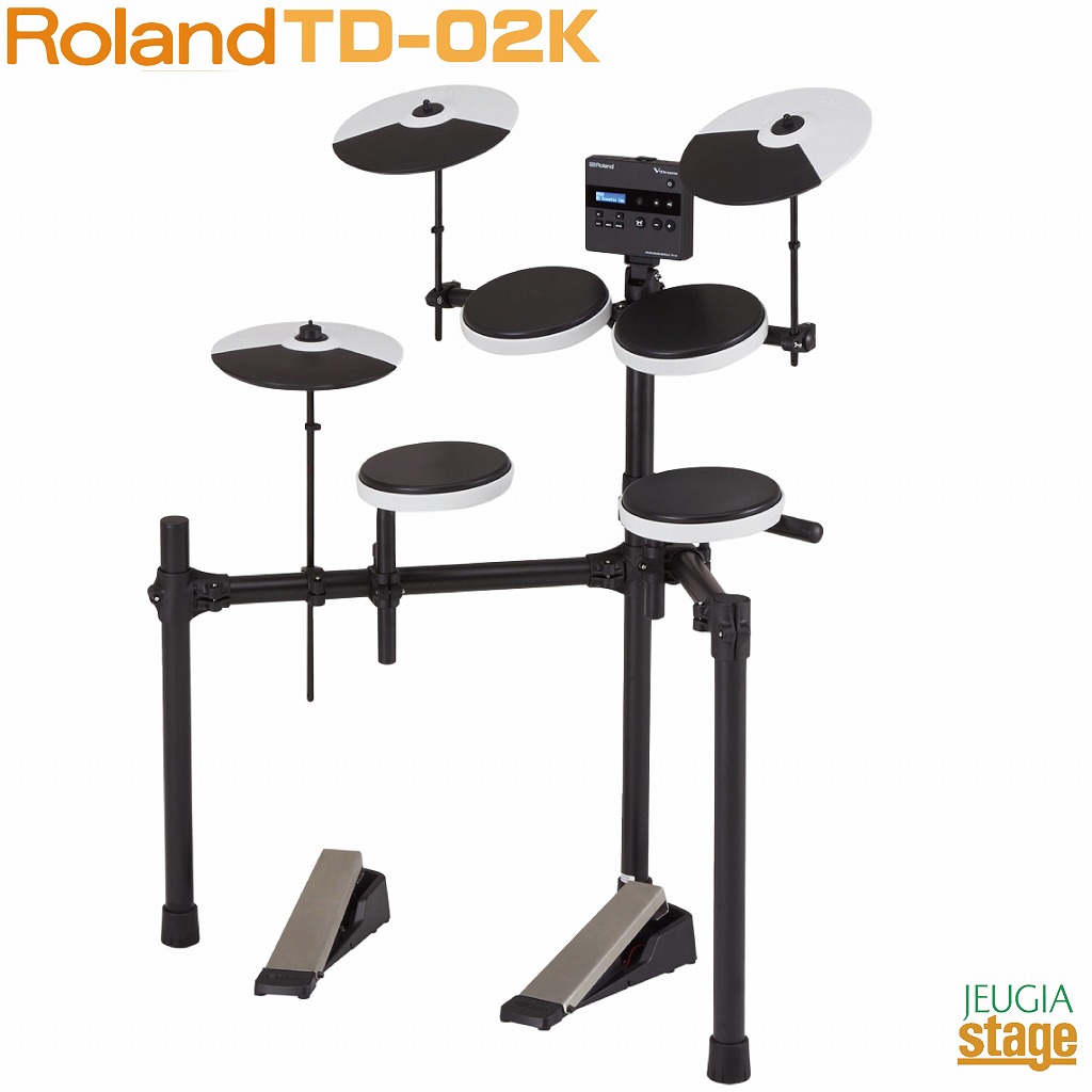 楽天市場】ローランド 電子ドラム Roland V-Drums TD-02K【Stage