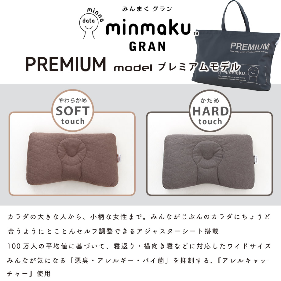 楽天市場】みんまくグラン プレミアム 43×70cm みんなのまくら じぶん