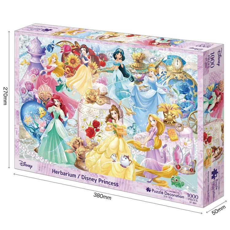 楽天市場】ジグソーパズル 1000ピース Herbarium / Disney Princess