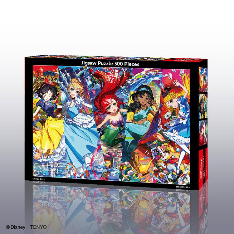 楽天市場】ジグソーパズル 300ピース Disney Girls(プリンセス) TEN