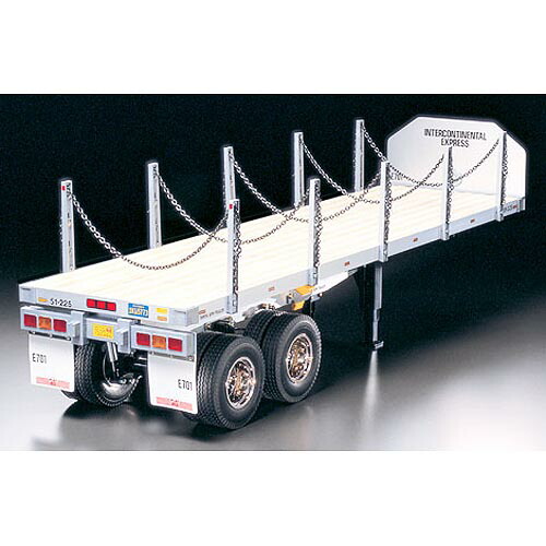 タミヤ 1/14 RC ビッグトラック フラットベッドセミトレーラー 56306