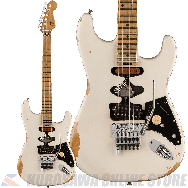 EVH フランケンシュタイン ホワイト 美品 ソフトケース付き 送料込 EVH