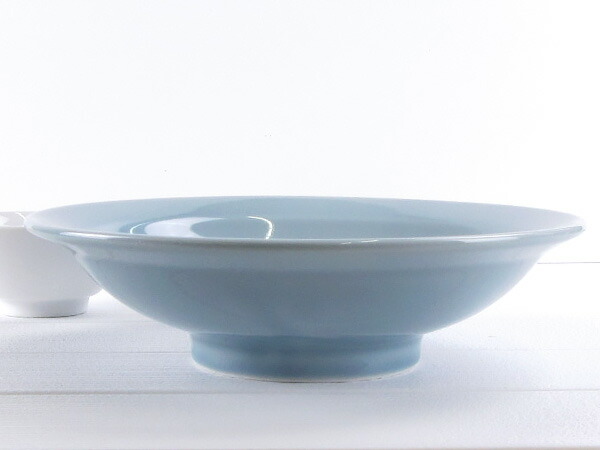 楽天市場】青磁 中華丸高台皿 25cm 大皿 盛り皿 中華飯 チャーハン
