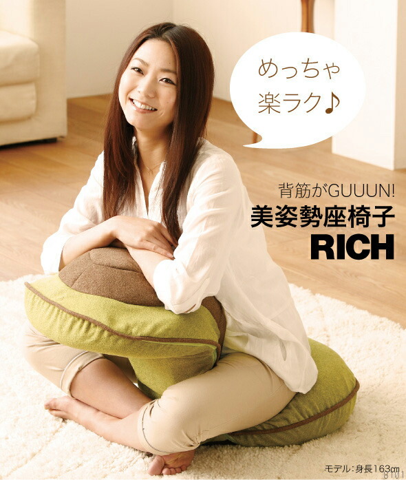 楽天市場】【送料無料＆ポイント10倍】 背筋がGUUUN 美姿勢座椅子