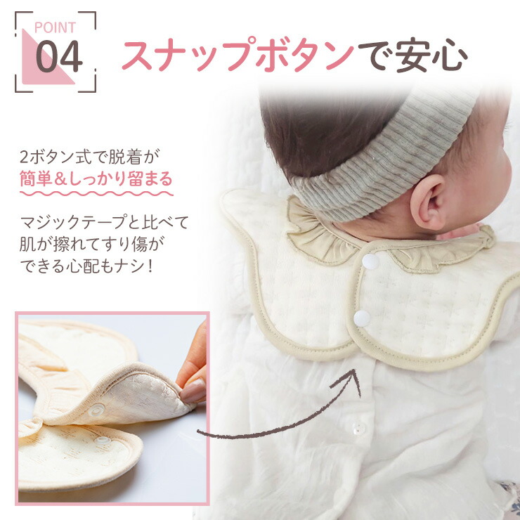 楽天市場】防水 花型スタイ 360度 おしゃれ 女の子 スタイ 花型 360