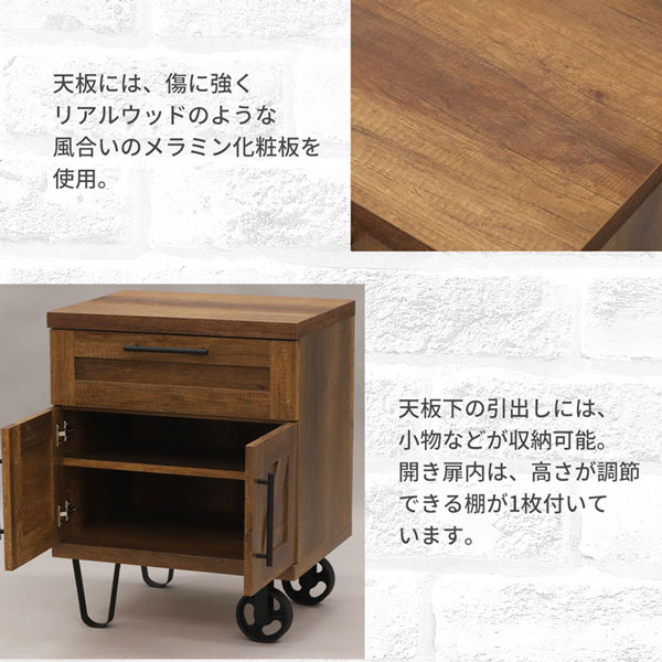 楽天市場】キャビネット サイドボード リビングチェスト 60幅