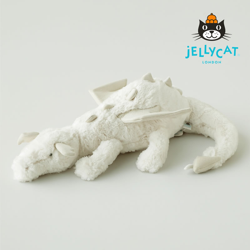 楽天市場】JELLYCAT（ジェリーキャット）Snow Dragon Huge（スノー