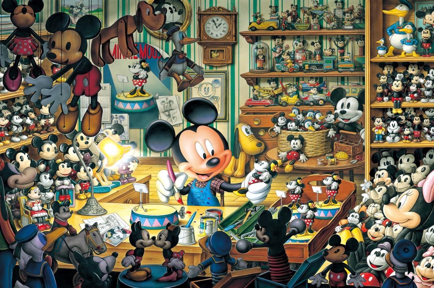 楽天市場】500ピース ジグソーパズル ディズニー ミッキーのおもちゃ