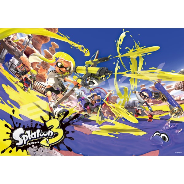 楽天市場】スプラトゥーン3ジグソーパズル1000ピース Splatoon3 (51x73