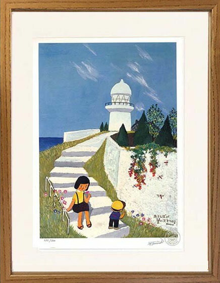 楽天市場】絵画 谷内六郎 （たにうちろくろう）・赤とんぼが葉に火を