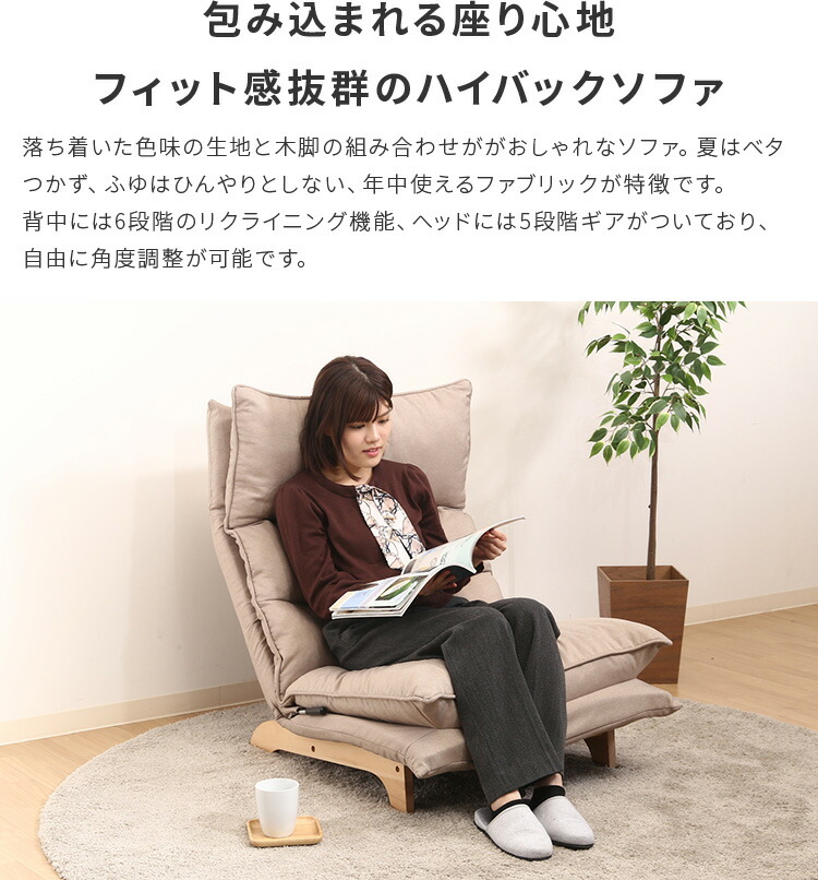 楽天市場】【メーカー直送品】ダブルクッション座椅子 フィット2 1P
