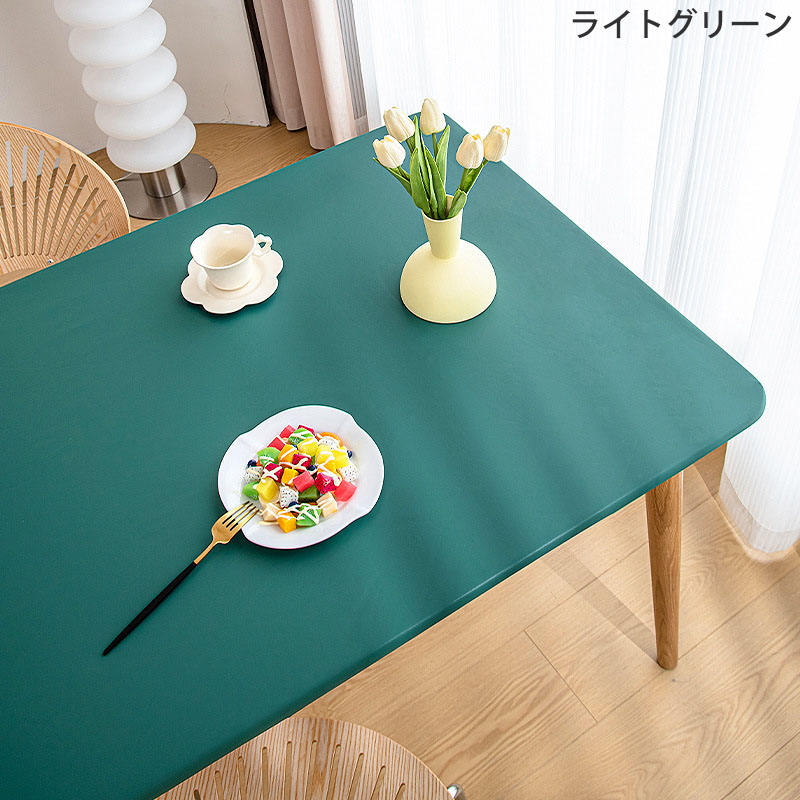 楽天市場】テーブルクロス テーブルマット PU 皮革生地 伸縮素材 北欧