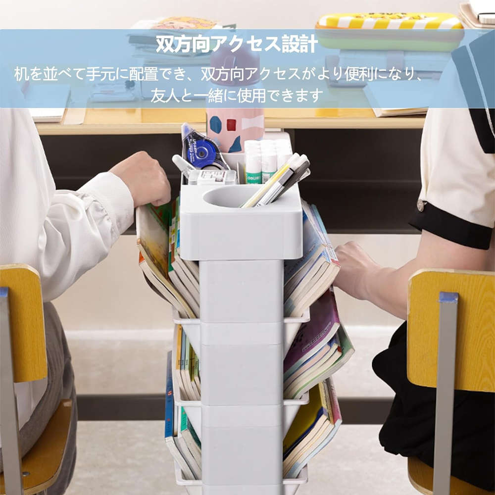 楽天市場】本棚 書籍収納 書類棚 5層移動式本棚 キャスター付き 受験用