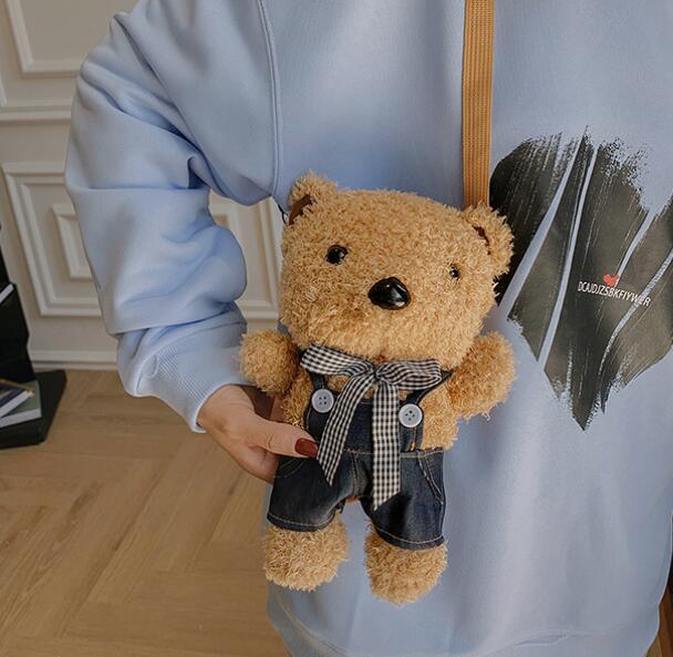楽天市場】もこもこポシェット ベア くま ショルダー バッグ キッズ