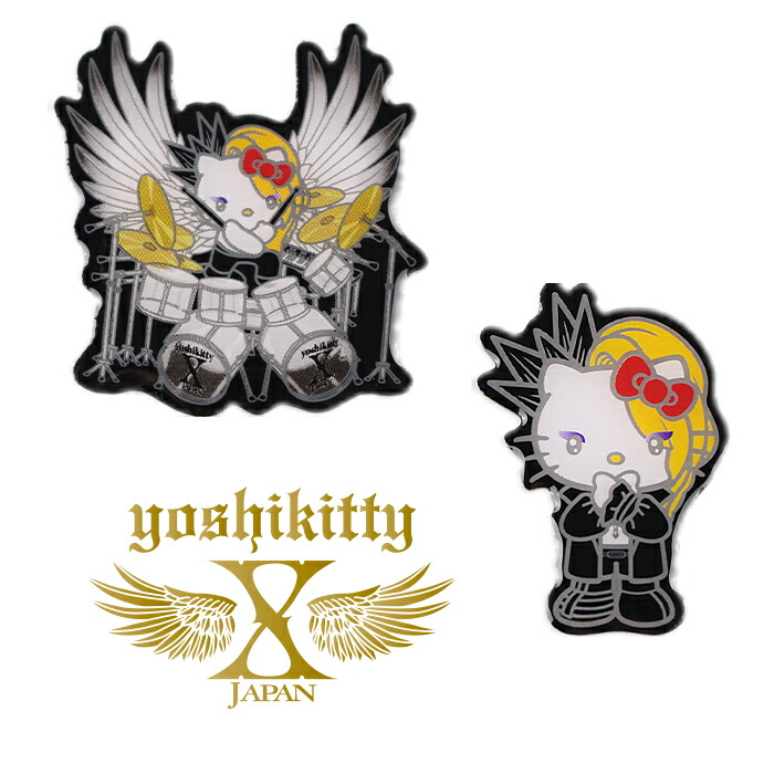 楽天市場】【メール便商品2個以上で送料無料！】yoshikitty ピンバッジ