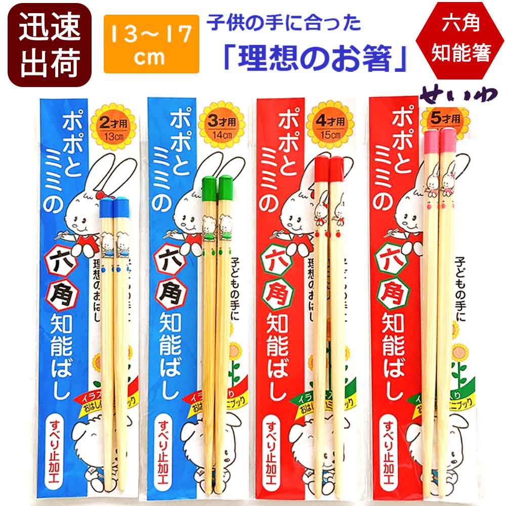 楽天市場】おはしのミニブック付き 持ちやすい かわいい絵柄あり 六角