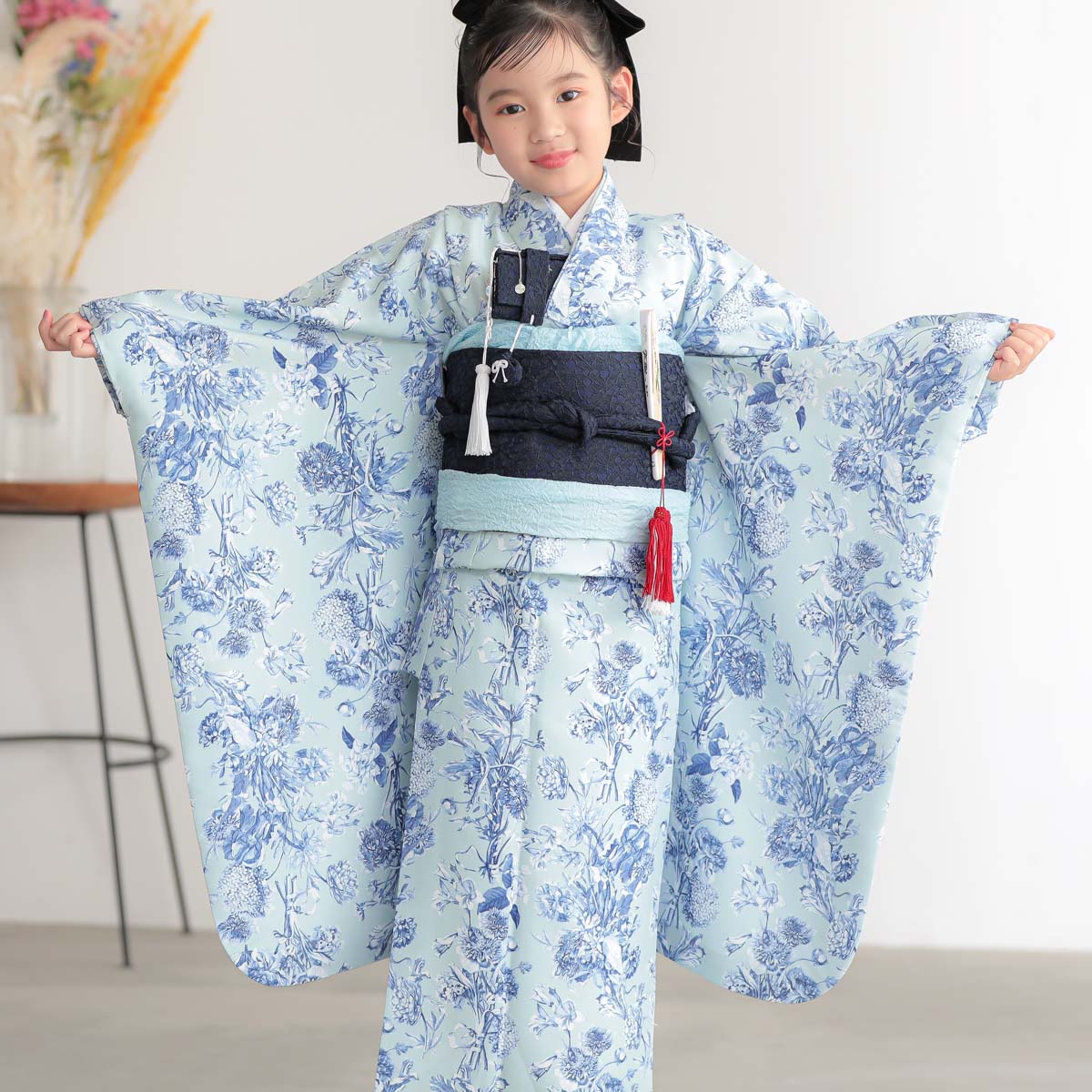 楽天市場】【レンタル】753 七五三 着物 7歳 フルセット 女の子