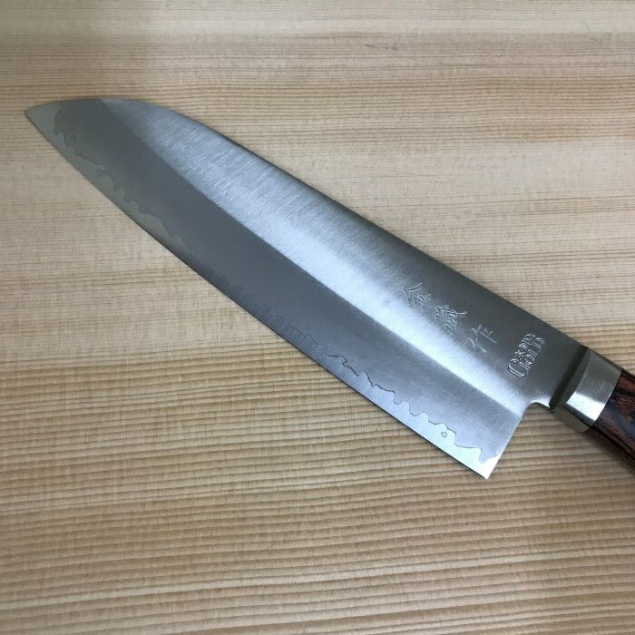 楽天市場】包丁 三徳包丁 165mm 日本製 ステンレス ゴールド鋼 (高炭素